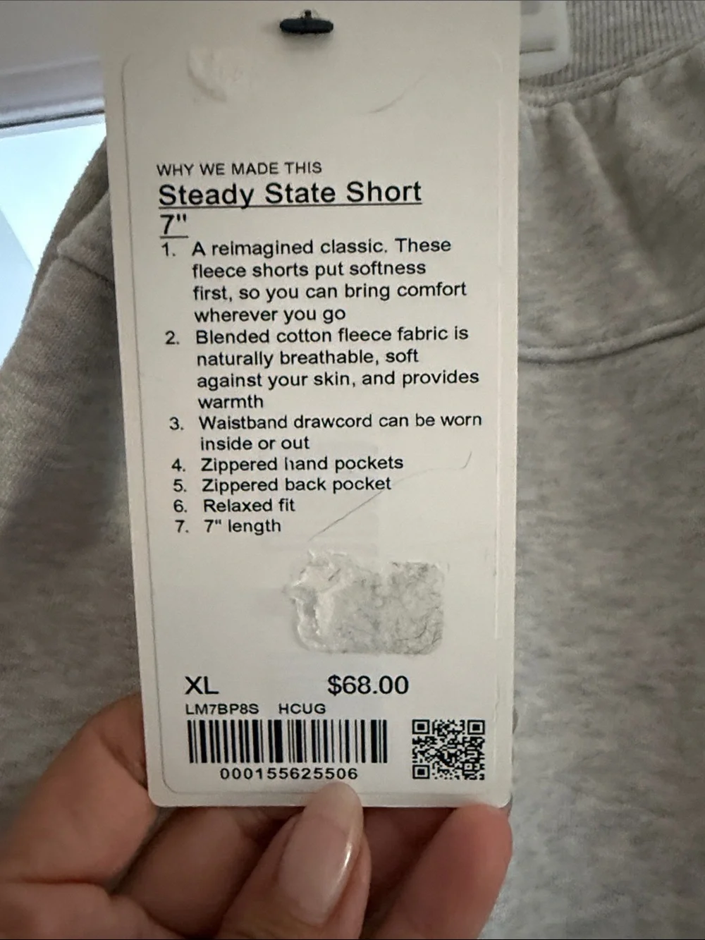 63. NWT steady state short 7”